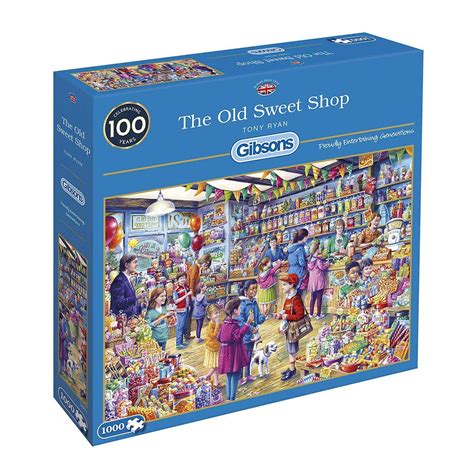 Gibsons The Old Sweet Shop Jigsaw Puzzle 1000 Pieces Pdk
