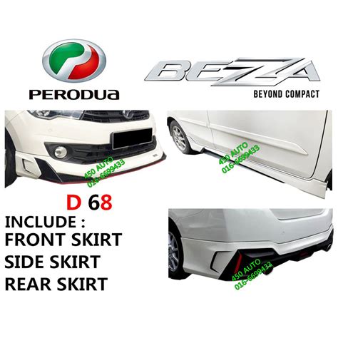 This high spec av variant comes with asa 2.0 and more. PERODUA BEZZA 2016-2019 DRIVE 68 BODY KIT D68 SKIRT ...