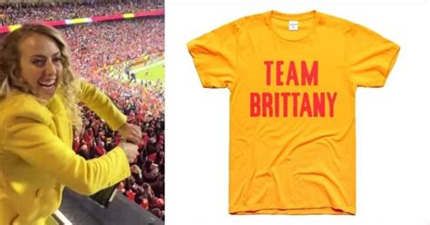 Patrick Mahomes Fiancée Launches Team Brittany T Shirts After