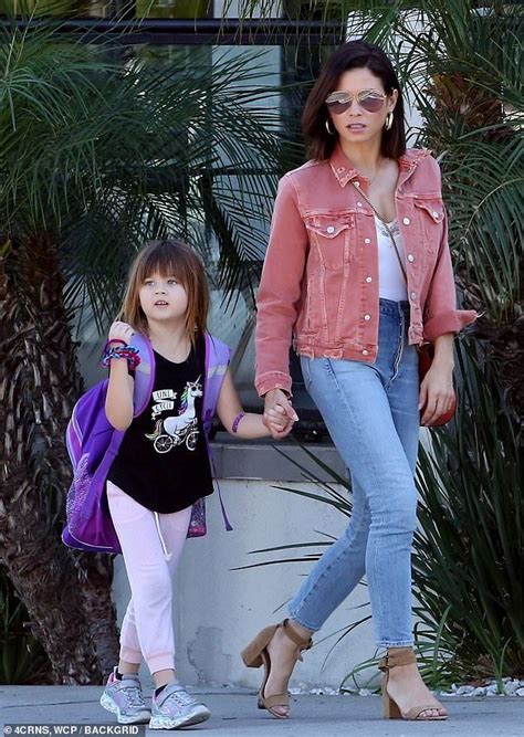 Jenna Dewan Strolls With Daughter Everly In Encino
