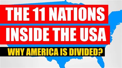 The 11 Nations Inside The Usa Youtube