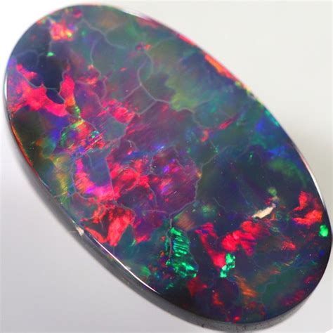 330 Cts Black Opal Lightning Ridge Lro166 Opal Minerals And