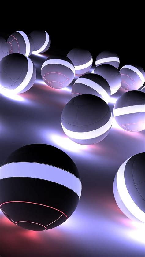 Light Balls Neon Hd Phone Wallpaper Pxfuel