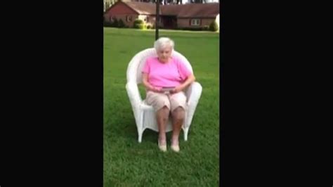 Edna 89 Year Old Woman Does Als Ice Bucket Challenge Only A Couple Pcs Of Ice Youtube