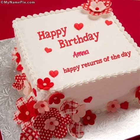 A birthday cake is a cake eaten as part of a birthday celebration. Happy Birthday Amna