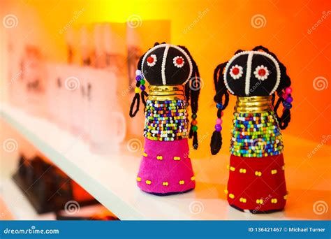 African Curios In An Up Market Retail Shop Editorial Photography