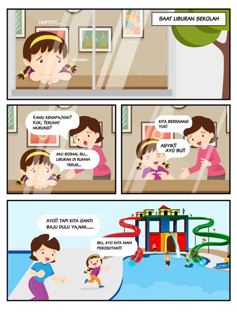 Contoh Gambar Komik Sederhana Cabai