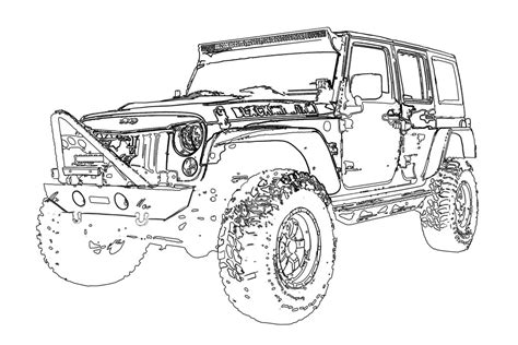 Coloring pages for kids cartoon characters coloring pages. 2017 JEEP WRANGLER UNLIMITED BLACK MOUNTAIN CONVERSION