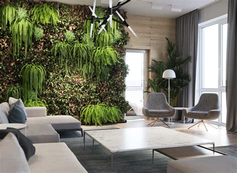 Green Apartment Sergey Makhno Architects On Behance Minimalist