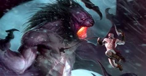 God Of War Ascension The Manticore From Concept Art To Final