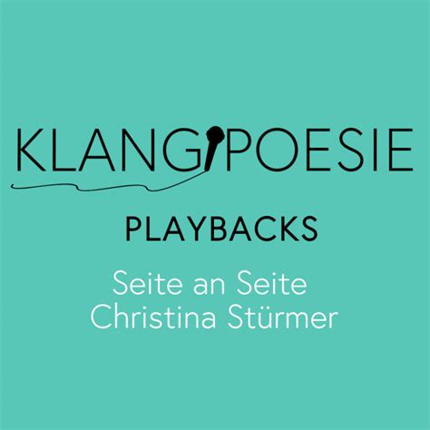 seite an seite christina stürmer playback karaoke instrumental klavier klang poesie