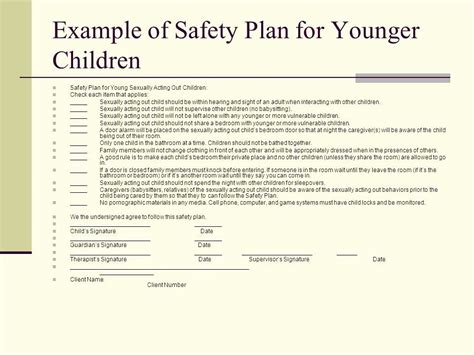 8 Safety Plan Template For Students Perfect Template Ideas