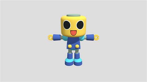 Megaman Legends Servbot Download Free 3d Model By Bionickota Fd762f1