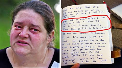Mom Finds Her Sons Diary Then Discovers His Horrifying Plans And