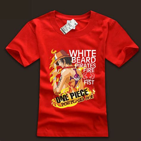 One Piece Portgas D Ace T Shirts For Him Wishining