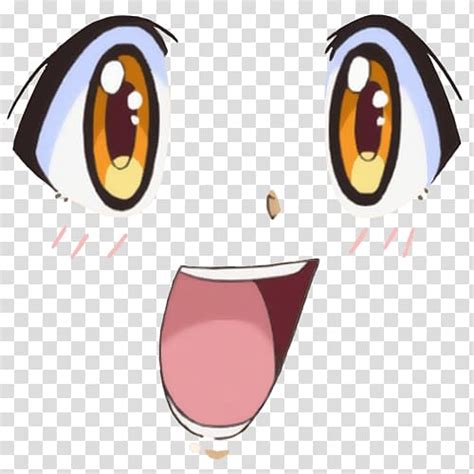 Anime Face Transparent Background Meme Image