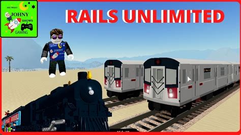 Johny Shows Rails Unlimited Roblox Train Game Update With Mta Subway