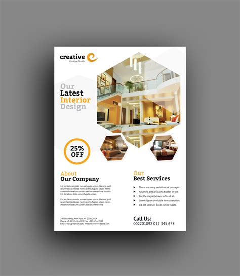 Modern Architecture Professional Flyer Template · Graphic Yard