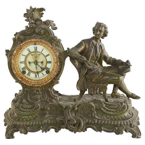 Antique Wall Clock Ansonia Clock Co For Sale At 1stdibs