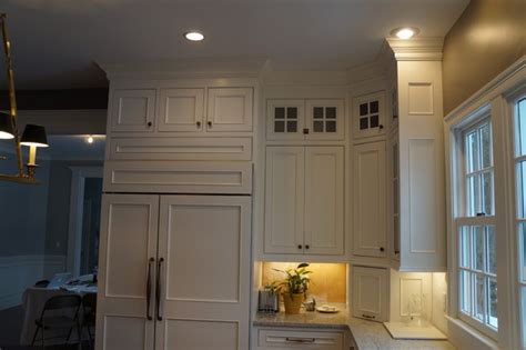 Your protection plan terms & conditions will be delivered via email within 24 hours of purchase. Double Row of Upper Cabinets - Traditional - Kitchen - Boston