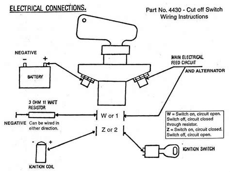 Battery Cut Off Switch Wiring Diagram