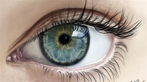 Drawing A Realistic Eye No Commentary Digital Youtube