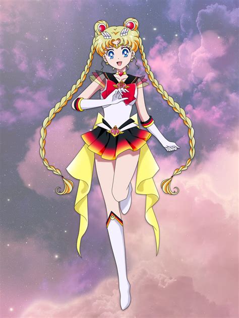 Sailor Moon Stars Sailor Moon Fan Art Sailor Moon Usagi Pretty Guardian Sailor Moon Sailor
