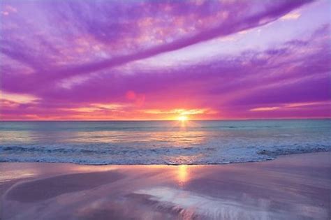 Oui Purple Sunset Beach Sunset Sunrise Sunset Sunrise Images Sunset