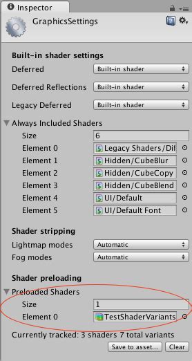 Unity5 Shadervariantcollectionを使用しshaderのpreloadを行う Unity Qiita