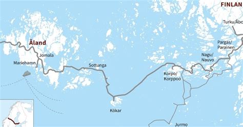 Olavsweg In Finland Wurde Eröffnet Von Turku Bis Zu Den Aland Inseln