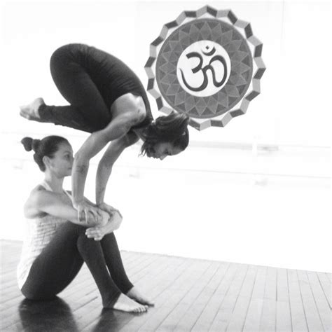 Bakasana Yoga Partner Yoga Sports Partners
