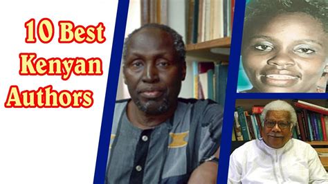 10 Best Kenyan Authors Of All Time Youtube