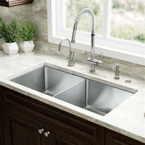 It has to be big enough to soak in it pots and pans; Kitchen Sinks & Accessories - Designer's Plumbing