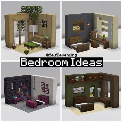 Bedroom Design In Minecraft