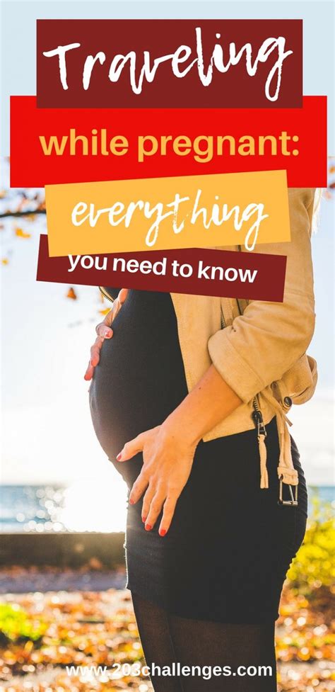 Traveling While Pregnant — Everything You Need To Know 203challenges