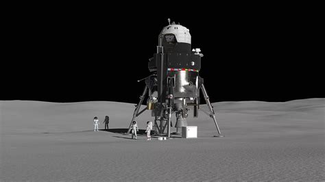 Lockheed Martins Huge Moon Lander Would Allow Astronauts To Stay On