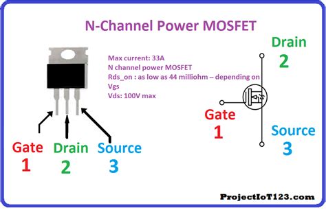 Introduction To Irf N Channel Power Mosfet Projectiot Is Making