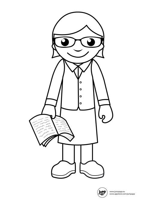Teacher Coloring Pages Printable Coloring Pages Coloring Sheets