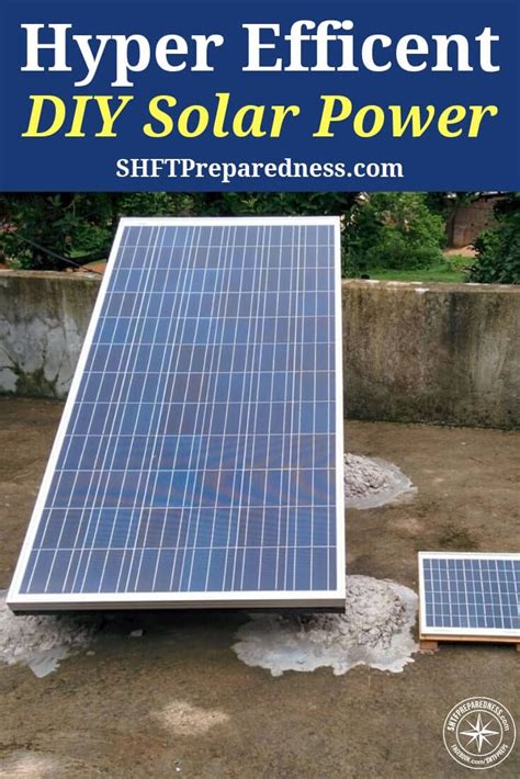 Hyper Efficient Diy Solar Power Diy Solar Solar Energy Panels Solar