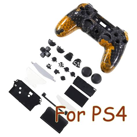 1set For Ps4 Slim Full Shell And Buttons Mod Kit Gamepad Protection