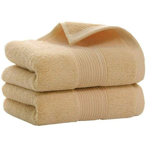 Cotton Hand Towels Set Of 2 Durable Highly Absorbent Soft Washcloth