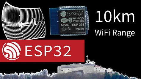 10km Esp32 Wifi Using Directional Antenna Electronics