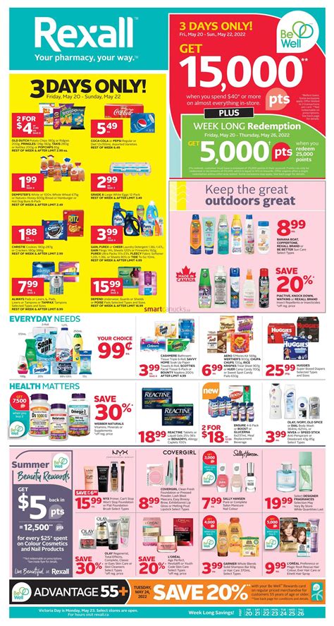 Rexall On Flyer May 20 To 26