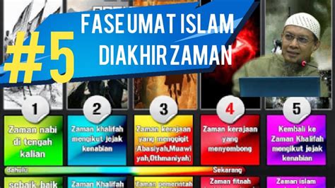 Ustd Ihsan Tanjung 5 Fase Umat Islam Akhir Zaman Youtube