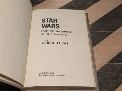 Star Wars By George Lucas Hardcover Book 1976