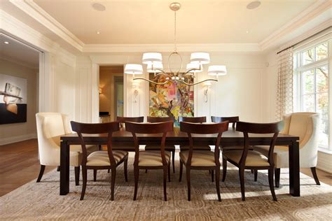 Forest View Transitional Dining Room Toronto By Parkyn Design