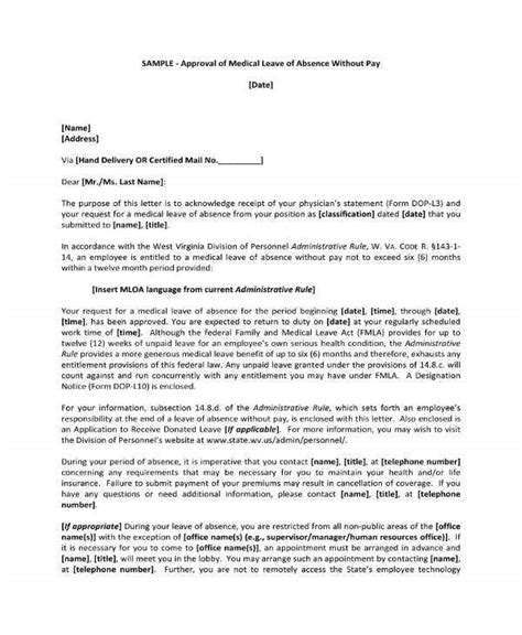 Finally, as businesses have different practices regarding a leave of absence, it is a good idea to consult any employee guideline or handbook to ensure that you are in compliance with their particular process in requesting a leave of. 10+ Medical Leave Letter Templates - PDF, DOC | Free & Premium Templates