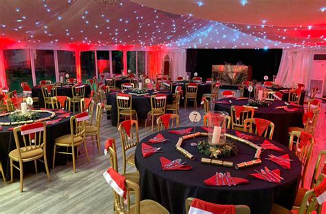 Christmas Party Venue Essex Chigwell Marquees