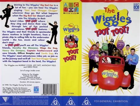 The Wiggles Toot Toot Vhs 1000 Picclick Au