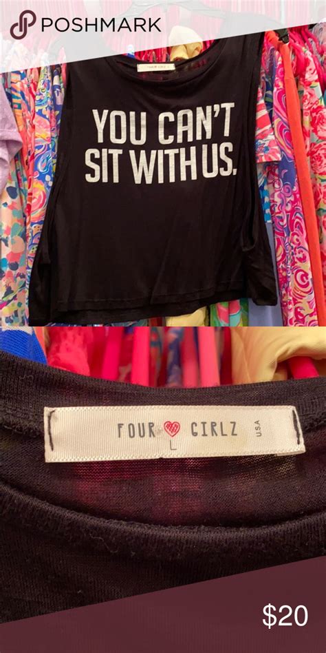 🖤 Mean Girls You Cant Sit With Us Crop Top 🖤 In 2020 Mean Girls